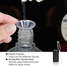 Load image into Gallery viewer, LINALL Perfume Atomizer Spray Bottle 3.4OZ / 100ml - Vintage Refillable Glass Bottle - SPBT0003 (6 pcs)