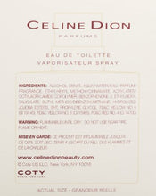 Load image into Gallery viewer, Celine Dion Parfums Eau-De-Toilette Spray by Celine Dion, 1 Fluid Ounce