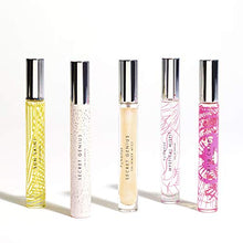 Load image into Gallery viewer, PINROSE Sun Saint Eau de Parfum Travel Spray (.27 fl oz/8 ml) for Women. Clean, Vegan and Cruelty-Free Beachy Citrus fragrance. Perfect purse size.