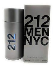 Load image into Gallery viewer, 212 MEN NYC by Carolina Herrera 3.3 Ounce / 100 ml Eau de Toilette Men Cologne Spray