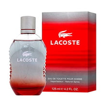 Load image into Gallery viewer, Lacoste Red Eau de Toilette for Him - Men's fragrance, 4.2 Fl Oz