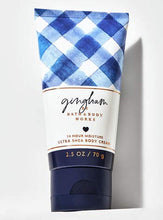Load image into Gallery viewer, Bath and Body Works - Gingham - Body Cream, Fine Fragrance Mist & Mini Perfume Spray - Travel Size 3 pc set.
