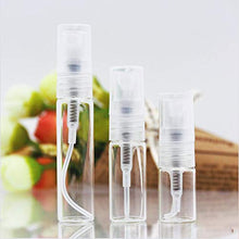 Load image into Gallery viewer, Sayhi 100pcs 3ml Mini Spray Bottle Portable Cute Perfume Mouthwash Atomizer