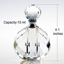Load image into Gallery viewer, H&D Crystal Art Deco Vintage Style Perfume Bottles Empty Glass Refillable 10ml