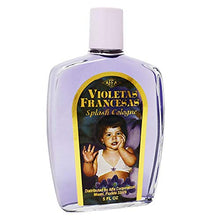 Load image into Gallery viewer, Violetas Francesas Violet Splash Cologne. Natural Perfume. Perfect for your Baby. Fresh Scent. New in Box. 5 Oz. Pack of 3