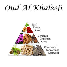 Load image into Gallery viewer, Dukhni Oud Al Khaleeji Muattar Bakhoor ?Çô 40g of Authentic Arabic BAKHOOR Incense ?Çô Wood Chips & Persian Exotic BAKHOOR Burner. Perfect for Prayer, Namaaz, Ceremony, Meditation, Religion. Great Gift!