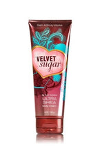 Load image into Gallery viewer, Bath & Body Works - Signature Collection - Velvet Sugar - Fine Fragrance Mist 8 Fl Oz & Ultra Shea Body Cream