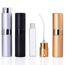 Load image into Gallery viewer, 8ml Refillable Perfume Bottle Perfume Atomizer Easy to Carry on Travel Atomizer Empty Bottle Portable Perfume Spray Bottle No Cap Rotating Nozzle(7 Multicolor) (7 Color Combinations)