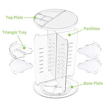 Load image into Gallery viewer, 360?? Rotating Makeup Organizer, Spinning Bathroom Organizer Countertop, Cosmetic Organizer Makeup Holder Shelf, Make Up Organizers and Storage for Bedroom, Transparent