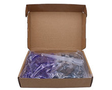 Load image into Gallery viewer, Wresty 60 Pcs Roll on Glass Bottle 1ml Mini Purple Glass Roller Ball Bottles Refillable Empty Sample Vials Essential Oil Perfumes Aromatherapy Roller Bottles,with Opener and Droppers