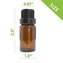 Load image into Gallery viewer, Wholesale Essential Oil Bottles Bulk - 192 Amber glass bottles With Caps and Droppers for Essential Oils, Aromatherapy, Perfume Samples, Mini 10 ml Glass Vials | Complete Carrier Oil Kit ?Çô DIY