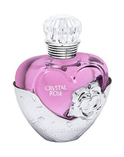 Load image into Gallery viewer, Crystal Rose Perfume for Women 50mL | Floral Wood Pour Femme Eau de Parfum with stand-out notes of Caramel, Rose, Musk, Vanilla and Cedarwood | by Fragrance Artisan Swiss Arabian Oud | Spray Cologne