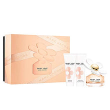 Load image into Gallery viewer, Marc Jacobs Daisy Love for Women 3 Pieces Hardbox Set (1.7 Ounce Eau De Toilette Spray + 2.5 Ounce Body Lotion + 2.5 Ounce Shower Gel)