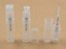 Load image into Gallery viewer, Sayhi 100pcs 2ml Mini Spray Bottle Portable Cute Perfume Mouthwash Atomizer