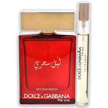 Load image into Gallery viewer, Dolce and Gabbana The One Mysterious Night Men 2 Pc Gift Set 3.3oz EDP Spray, 10ml EDP Spray