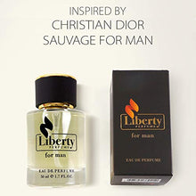 Load image into Gallery viewer, Liberty Perfume - Premium equivalent to all those luxury perfumes - Eau de Parfum - For Men Fresh Woddy - M01-50ML