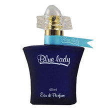 Load image into Gallery viewer, Blue Lady with Deo for Woman EDP - Eau De Parfum 40ML (1.3 oz) | Romantic Pour Femme Spray | Refreshing blend of Jasmine with Musk and Vanilla | by RASASI Perfumes