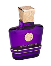 Load image into Gallery viewer, ROYAL MYSTERY, Eau de Perfume 100mL | Chypre Fruity Fragrance for Women | Melon, Pear, Freesia, Roses, Rhubarb and a Warm Finish of Patchouli and Amber | Parfum by Swiss Arabian Oud | Intense Spray