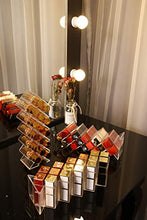 Load image into Gallery viewer, Clear Acrylic Fish Shape Lipstick Organizer Tower, Lip Gloss Storage Holder Stand for 16 Lip Sticks, Perfect for Makeup Cosmetic Vanity and Dresser Display (3 Pack)