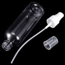 Load image into Gallery viewer, ZEONHAK 50 Pack 4oz Plastic Spray Bottles, Clear Spray Bottles with Caps, Fine Mist Spray Bottle For Essential Oils, Facial Spray, Hair Spray, Perfumes and Other Liquids, Refillable