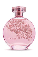 Load image into Gallery viewer, Floratta Rose Eau de Toilette by O Boticario | Long Lasting Perfume | Fresh Smelling Floral Perfumes for Women (2.5 fl oz)