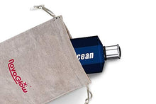 Load image into Gallery viewer, Cool Ocean Perfume for Men, Eau De Toilette, 3.4oz, Long Lasting Fragrance, with a NovoGlow Suede Pouch Included