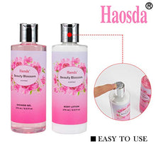 Load image into Gallery viewer, Bath Set Gift Basket for Women bath body Gifts Set perfume gift sets for women Spa gift basket 8pcs Bath Body kit bath products set Include Essential Oil