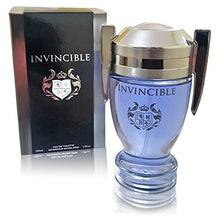 Load image into Gallery viewer, Invincible Eau De Toilette Spray Perfume, Fragrance For Men- Daywear, Casual Daily Cologne Set with Deluxe Suede Pouch- 3.4 Oz Bottle- Ideal EDT Beauty Gift for Birthday, Anniversary