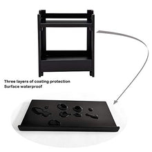 Load image into Gallery viewer, GOBAM Makeup Organizer Vanity Organizer and Cosmetic Storage Display Box, Large Capacity Make up Caddy Shelf, Great for Countertop, Bamboo(Black)
