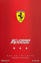 Load image into Gallery viewer, Ferrari Scuderia Red for Men Eau De Toilette Spray, 4.2 Fluid Ounce