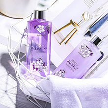 Load image into Gallery viewer, Bath Gift Set for Women - Luxurious 8 Pcs Bath Set with Jasmine Scented, Includes Bubble Bath, Shower Gel, Milk Lotion & Butter and More, Perfect Women Gifts