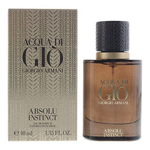 Load image into Gallery viewer, Acqua Di Gio Absolu Instinct Cologne By Giorgio Armani 1.35 oz Eau De Parfum spray for Men