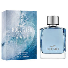 Load image into Gallery viewer, Hollister Wave Men Eau De Toilette, 3.4 Ounce, Multi, 100 ml