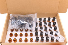 Load image into Gallery viewer, Wresty 2ml(5/8 Dram) Amber Roller Bottles 50 Pcs Mini Glass Roll on Bottles Refillable Essential Oil Roller Bottles Perfume Metal Rollerball Bottles,1 Opener,2 Dropper