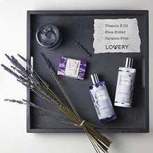 Load image into Gallery viewer, Father's Day Gift - Jasmine Lavender Bath and Body Gift Set, Luxury Bath Essentials with Shea Butter - Home Spa Kit - Dead Sea Mud Mask, Shower Gel, Body Lotion & Handmade Soap in an Elegant Tin Box