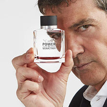 Load image into Gallery viewer, Antonio Banderas Perfumes - Power of Seduction - Eau de Toilette Spray for Men - Fruity, Soft and Daring Fragrance - 3.4 Fl Oz