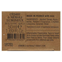 Load image into Gallery viewer, 100BON Cedre & Neroli Lumineux Unisex Fragrance ?Çô Neroli & Cedar Fragrance for Women & Men ?Çô Soothing Organic Fragrance with Sensual, Light & Woody Fragrance - 100% Natural Fragrance Spray, 1.7 Fl Oz