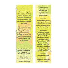 Load image into Gallery viewer, SARABECCA Floral Citrus Natural Perfume Roll-On 0.25 fl. oz.- Vegan, Phthalate-Free, 80% Organic Ingredients