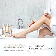 Load image into Gallery viewer, Bath and Body Set - Body & Earth Women Gifts Spa Set with Jasmine & Honey Scent, Includes Bubble Bath, Shower Gel, Body Lotion and Hand Cream. Perfect Valentine's Day Gift Basket for Women