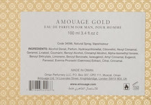 Load image into Gallery viewer, AMOUAGE Gold Man's Eau de Parfum Spray, 3.4 Fl Oz