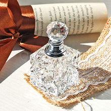 Load image into Gallery viewer, H&D HYALINE & DORA Crystal Vintage Perfume Bottles,Empty Pretty Bottle Gift for Lady
