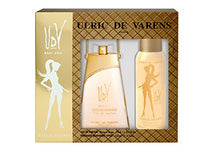 Load image into Gallery viewer, Udv Gold Issime By Ulric De Varens For Women. Set-eau De Parfum 2.5 OZ & Deodorant Spray 4 OZ