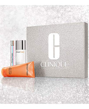 Load image into Gallery viewer, Clinique Perfectly Happy Gift Set Perfume Spray 1.7oz, Body Cream 2.5oz & Rollerball .2oz