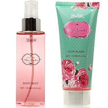 Load image into Gallery viewer, Bath And Body Gift Set with Rose Garden Scent For Women - Spa Bath Kit & Bath Gift Basket Birthday Gift includes Body Lotion, Bubble Bath, Body Scrub, Bath Puff, Bath Salt & Butter