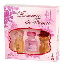 Load image into Gallery viewer, Charrier Parfums - 3 Perfumes 'Romance de France' Gift Box 1.14 fl.oz