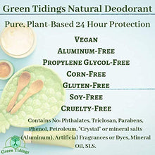 Load image into Gallery viewer, Green Tidings Natural Deodorant - Jasmine Rose 1 oz. (3 Pack) - Extra Strength, All Day Protection - Vegan - Cruelty-Free - Aluminum Free - Paraben Free - Non-Toxic - Solid Lotion Bar Tube