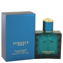 Load image into Gallery viewer, Versace Eros By Versace 1.7 oz Eau De Toilette Spray for Men