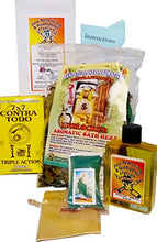 Load image into Gallery viewer, Jinx Removing & Roadopener 4 Fast Luck Kit w/Perfume for Rituals & Spells. Kit Fuera Maldici??n y Abrecaminos Para Suerte R?ípida c/Perfume Para Rituales Y Magia