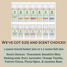 Load image into Gallery viewer, Green Tidings Natural Deodorant - Jasmine Rose 1 oz. (3 Pack) - Extra Strength, All Day Protection - Vegan - Cruelty-Free - Aluminum Free - Paraben Free - Non-Toxic - Solid Lotion Bar Tube