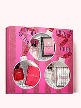 Load image into Gallery viewer, Victoria's Secret Bombshell Eau de Parfum 3-Piece Mini Spray Set for Women (Bombshell, Bombshell Intense, Bombshell Holiday)